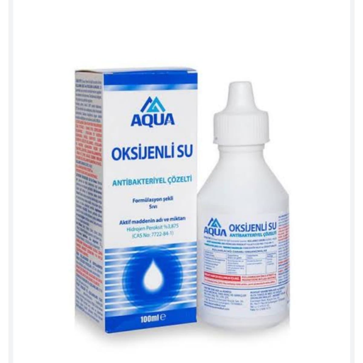 Aqua Oksijenli Su 100 ML.