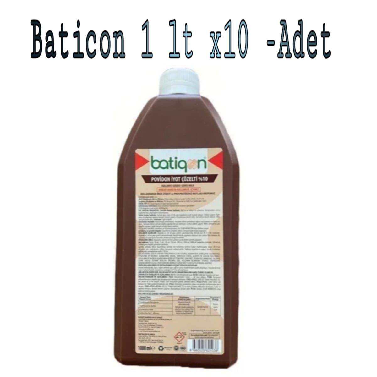 Baticon Antiseptik Çözelti 1 LT 10-ADET (AQUA)