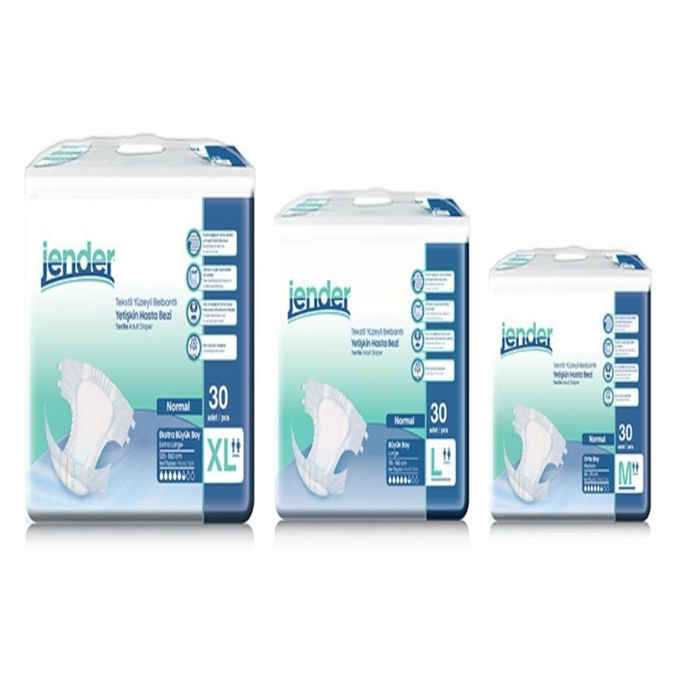 Jender Belbantlı Hasta Bezi 30’lu Paket