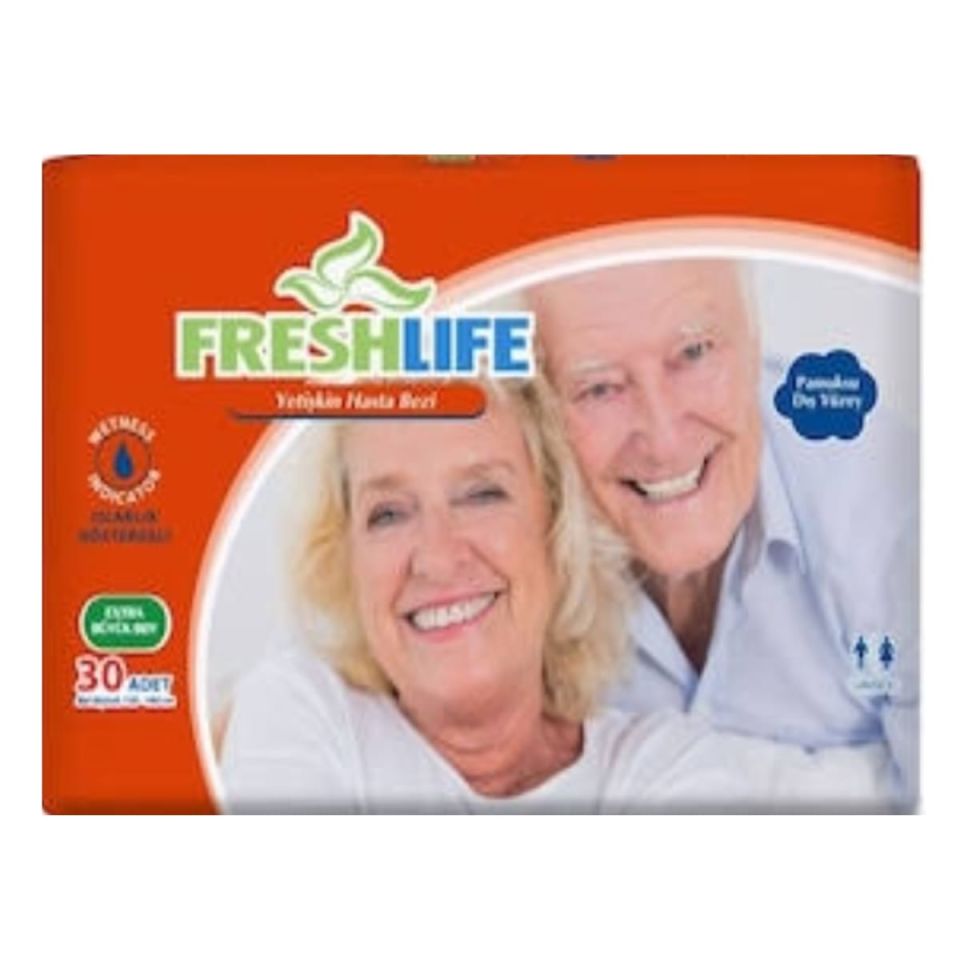 Freshlife Bez XL Bel bantlı 30'lu