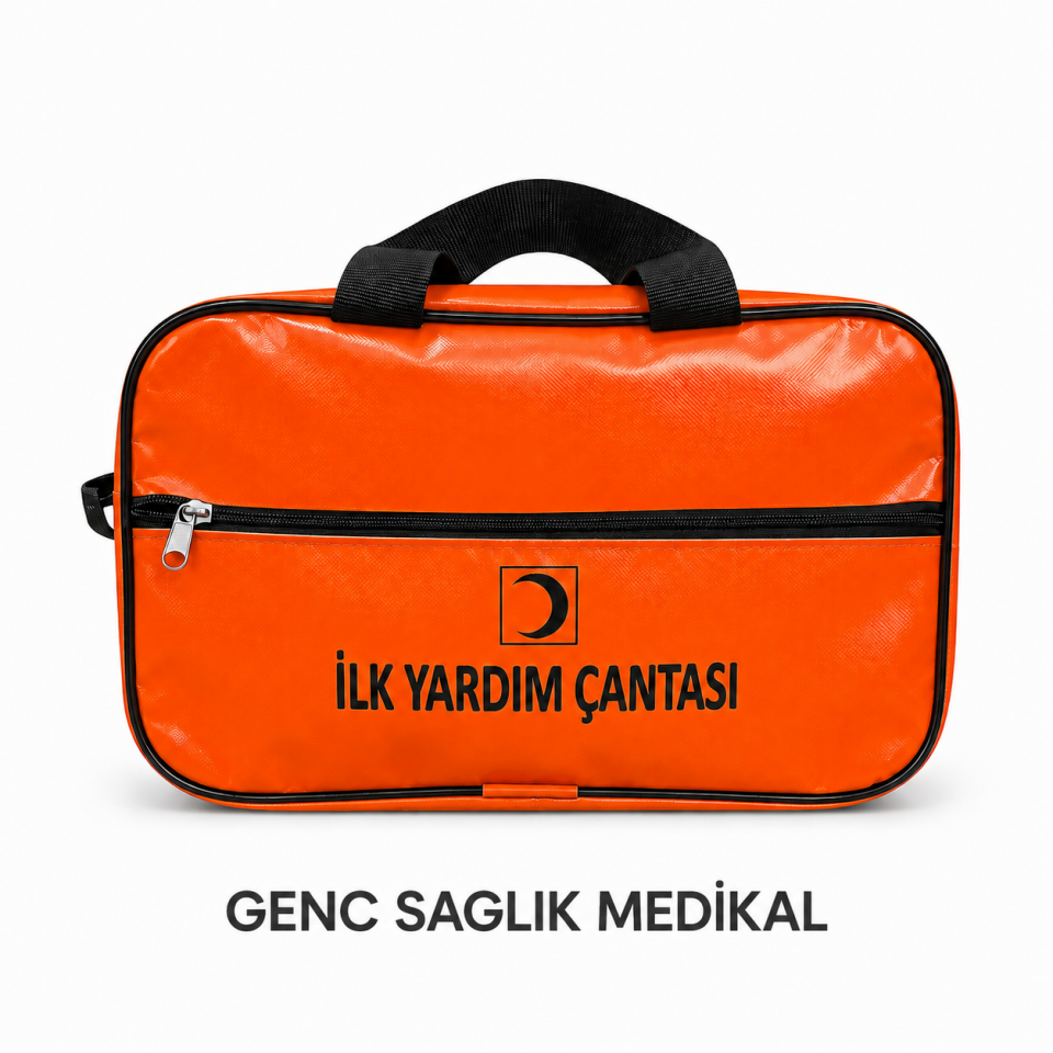 İlk Yardım Çantası Eko Mini Boy 15x20x35 cm Taşıma Çantası