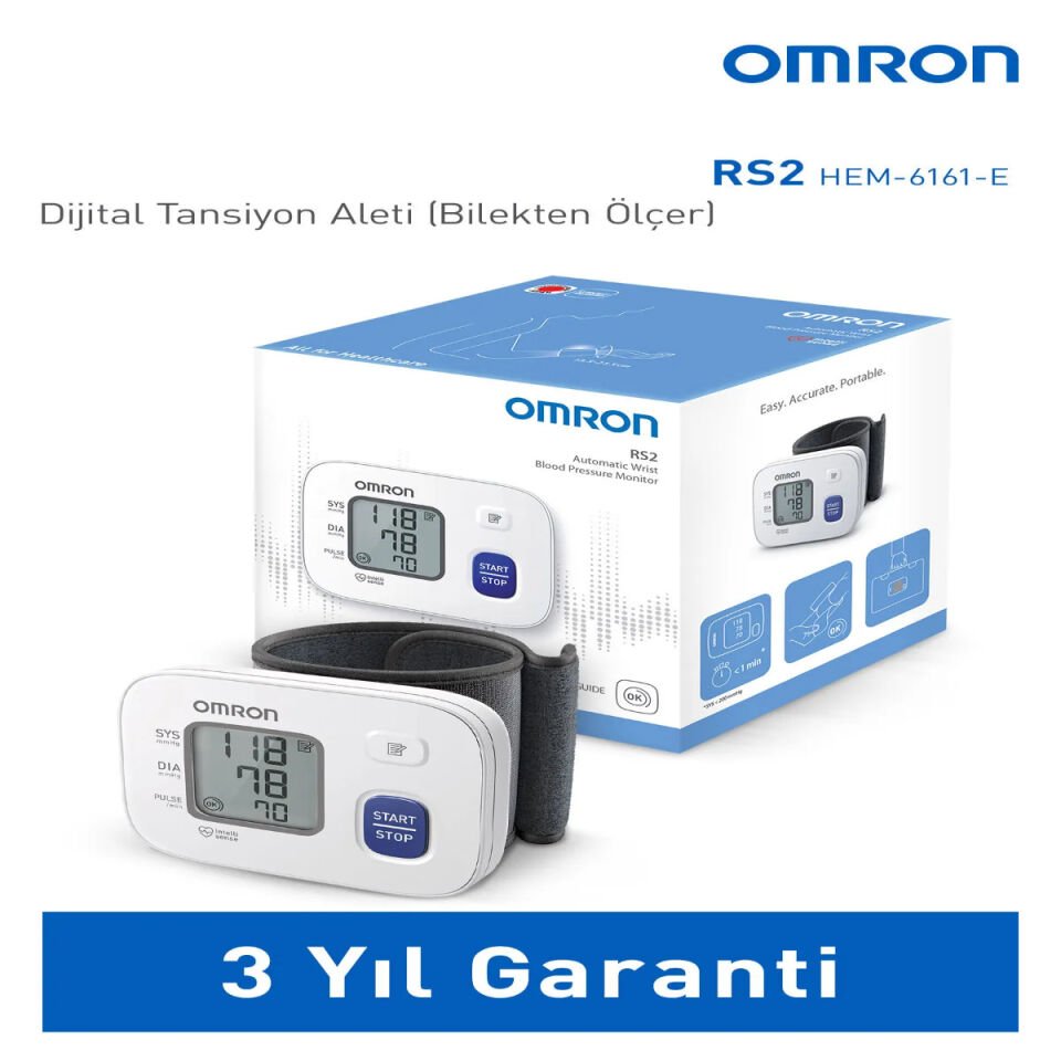 Omron RS2 Bilekten Ölçer Tansiyon Aleti