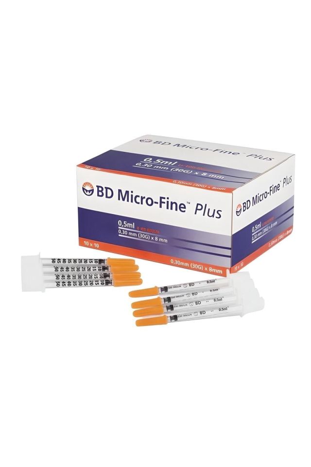 Micro-fine Plus 1 Ml (30g) 0,30 Mm X 8 Mm(1 koli 500 Adet)