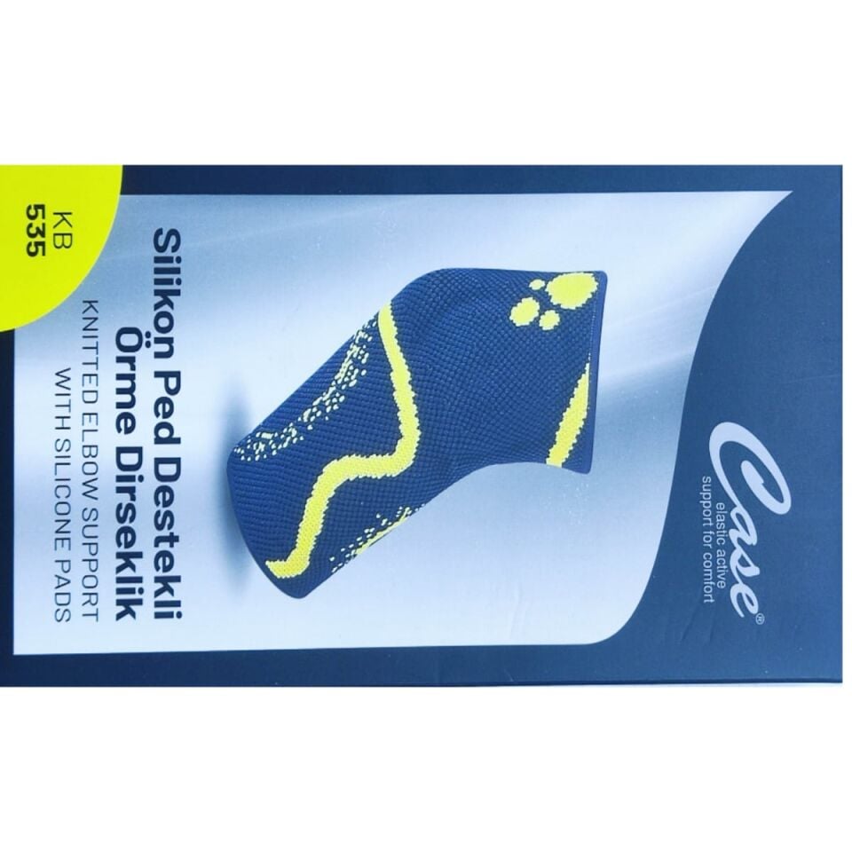 Silikon Ped Destekli Örme Dirseklik
