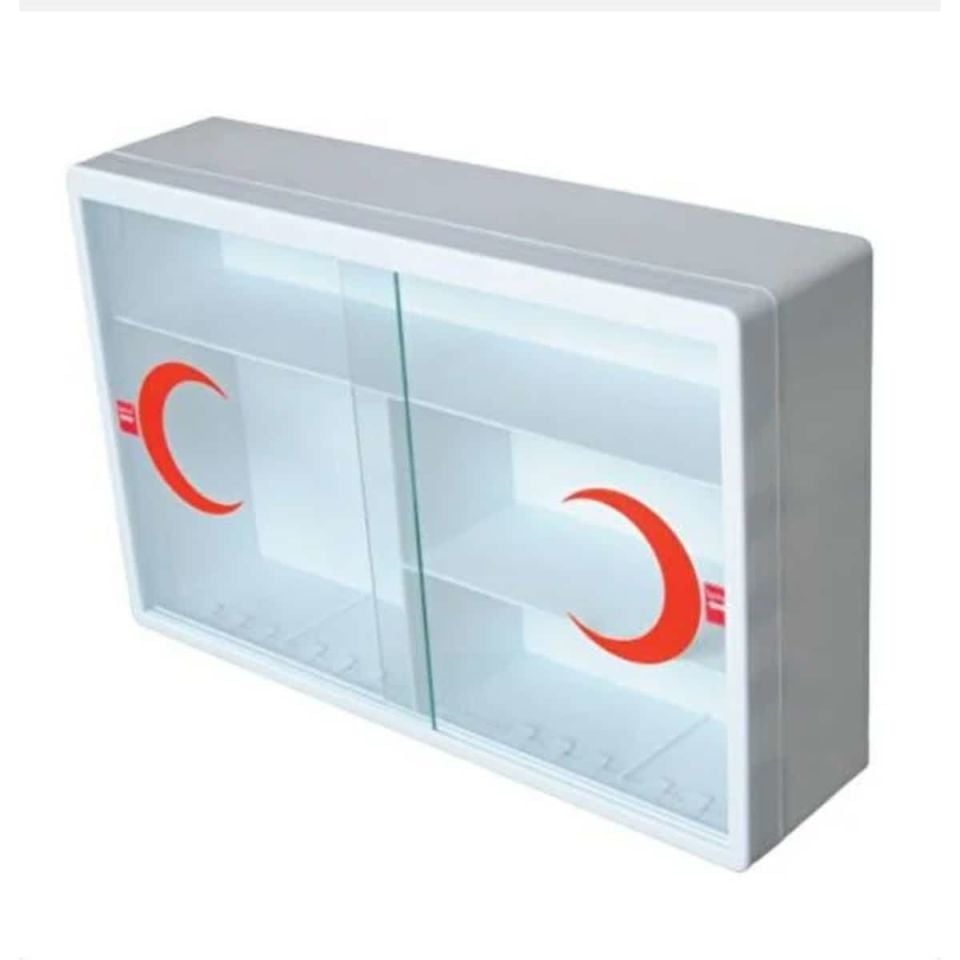 Lüx Ecza Dolabı Plastik Duvara Monte