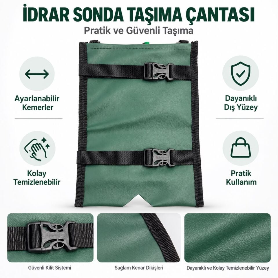 İdrar ve Drenaj Torbası Taşıma Çantası