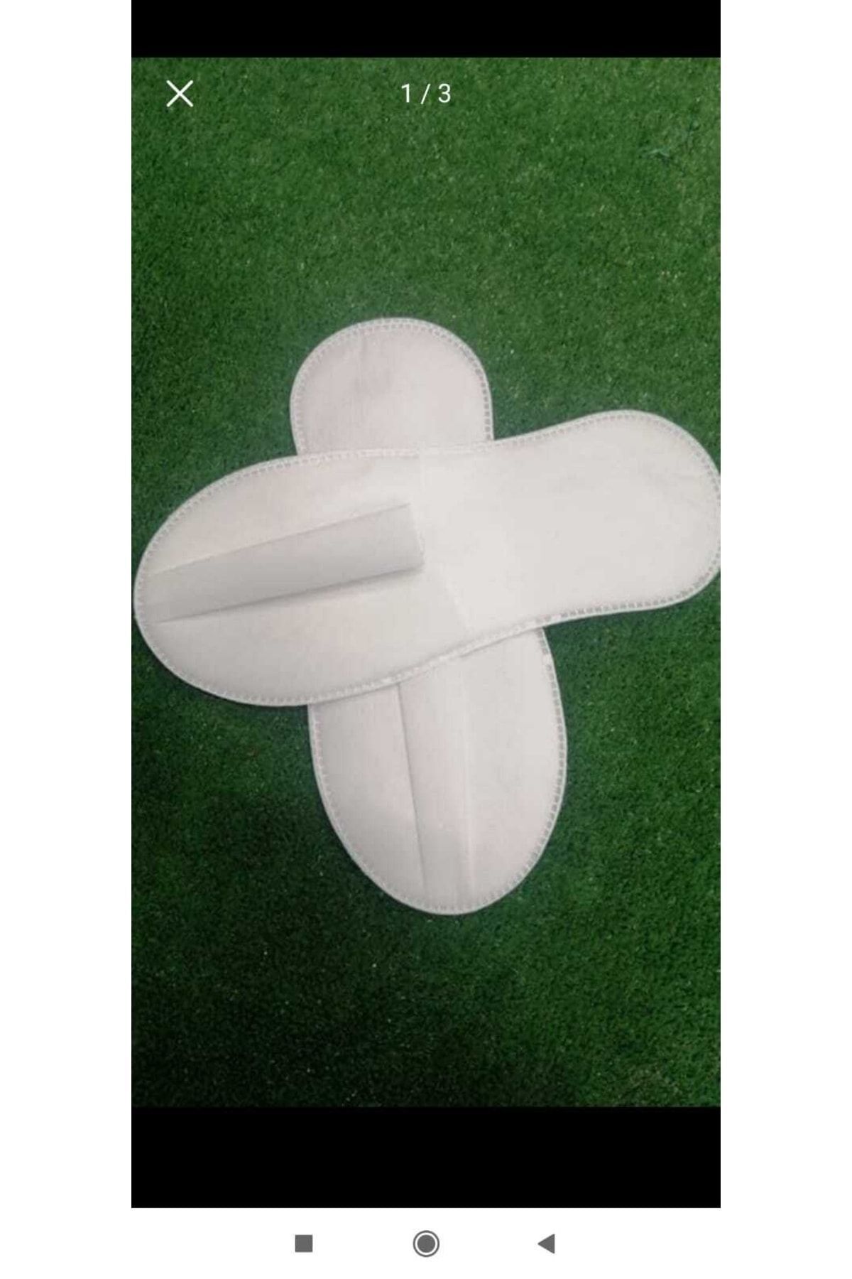 Tek Kullanımlık Lüx Tela Biyeli Terlik(500 Adet)