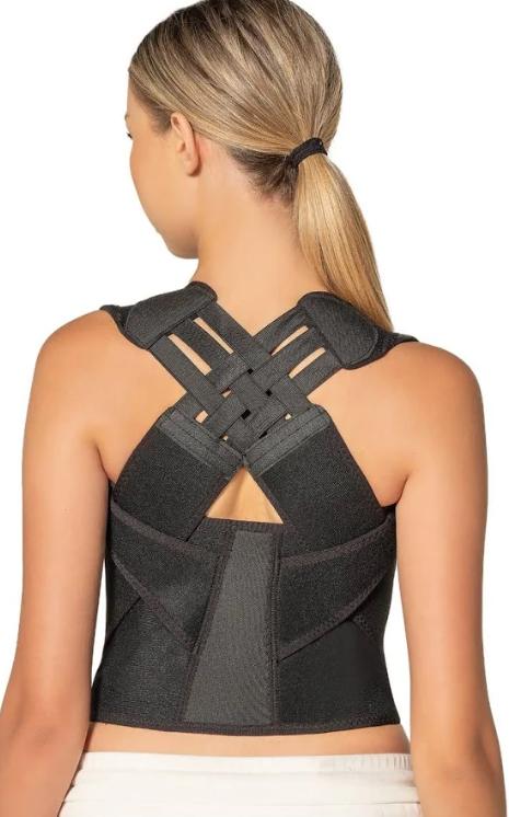 Wicromed Dik Duruş Korsesi Posture-Steep Neopren Siyah