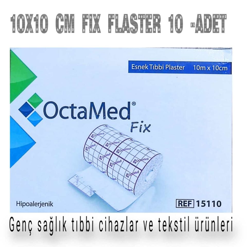 Octamed Tıbbi Fix Flaster 10 CMX 10 Mt(10 ADET)
