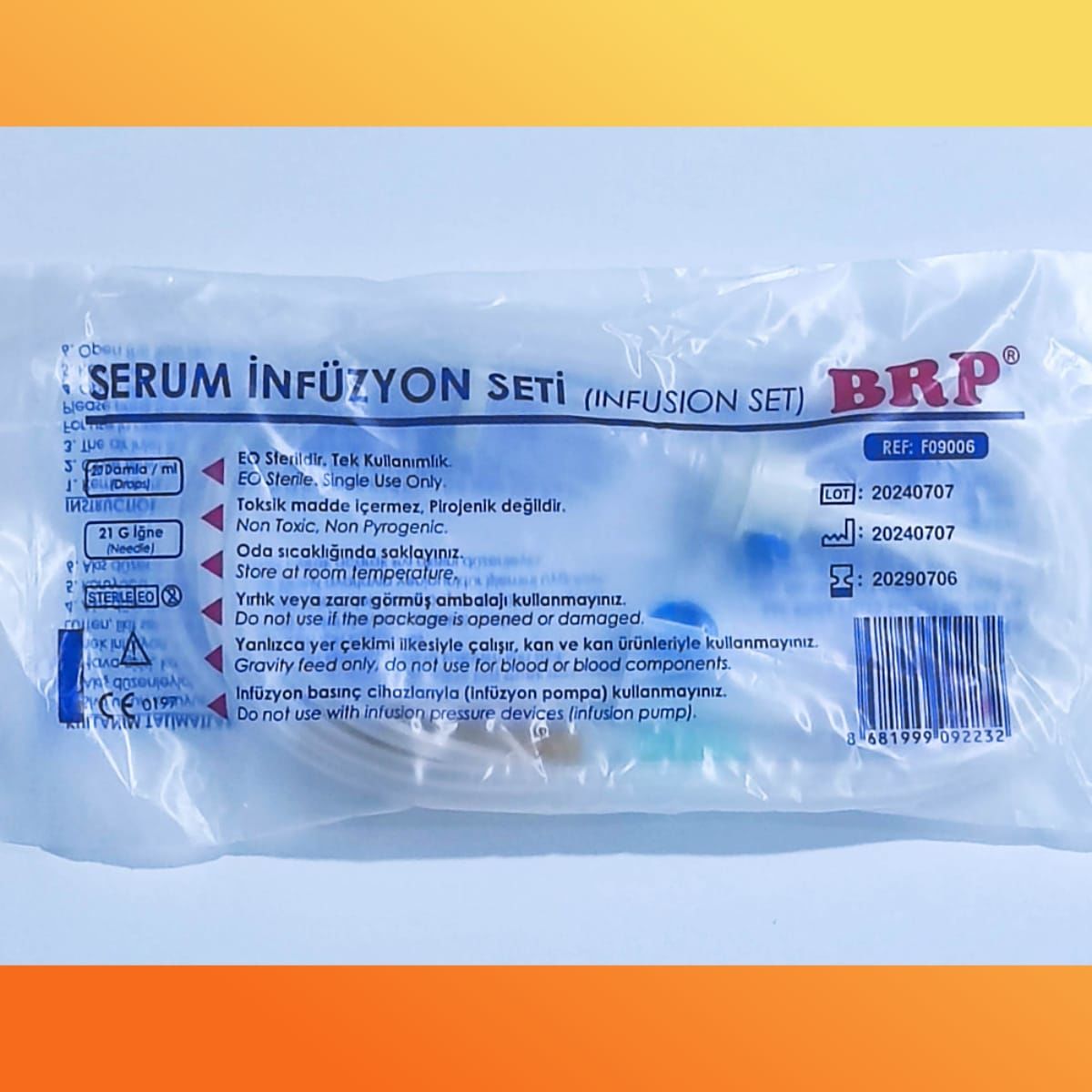 BRP Serum infüzyon seti(luer lock)