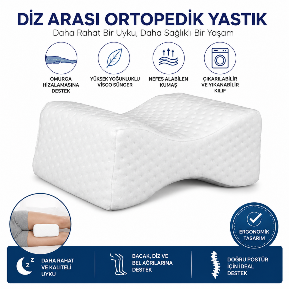 Bacak Arası Pozisyon Yastığı