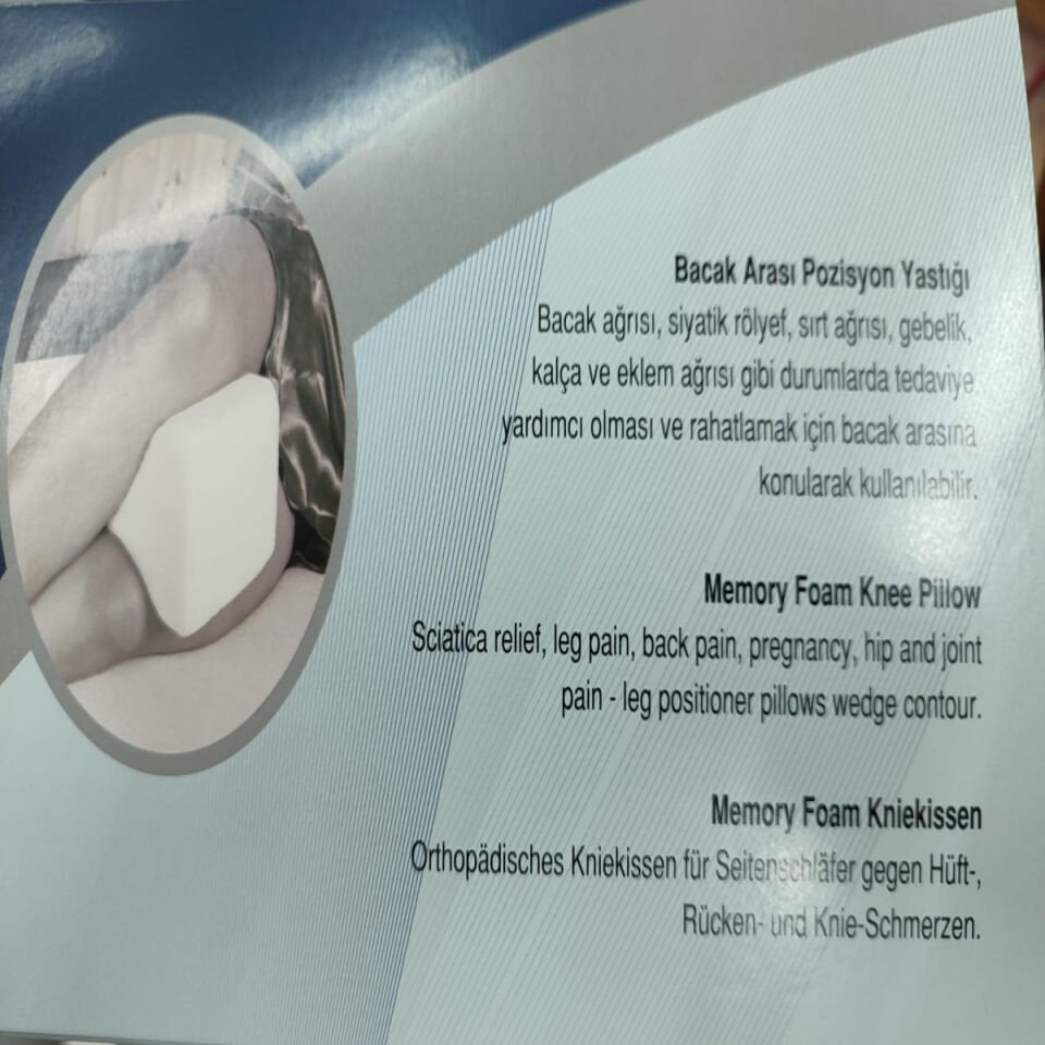 Bacak Arası Pozisyon Yastığı