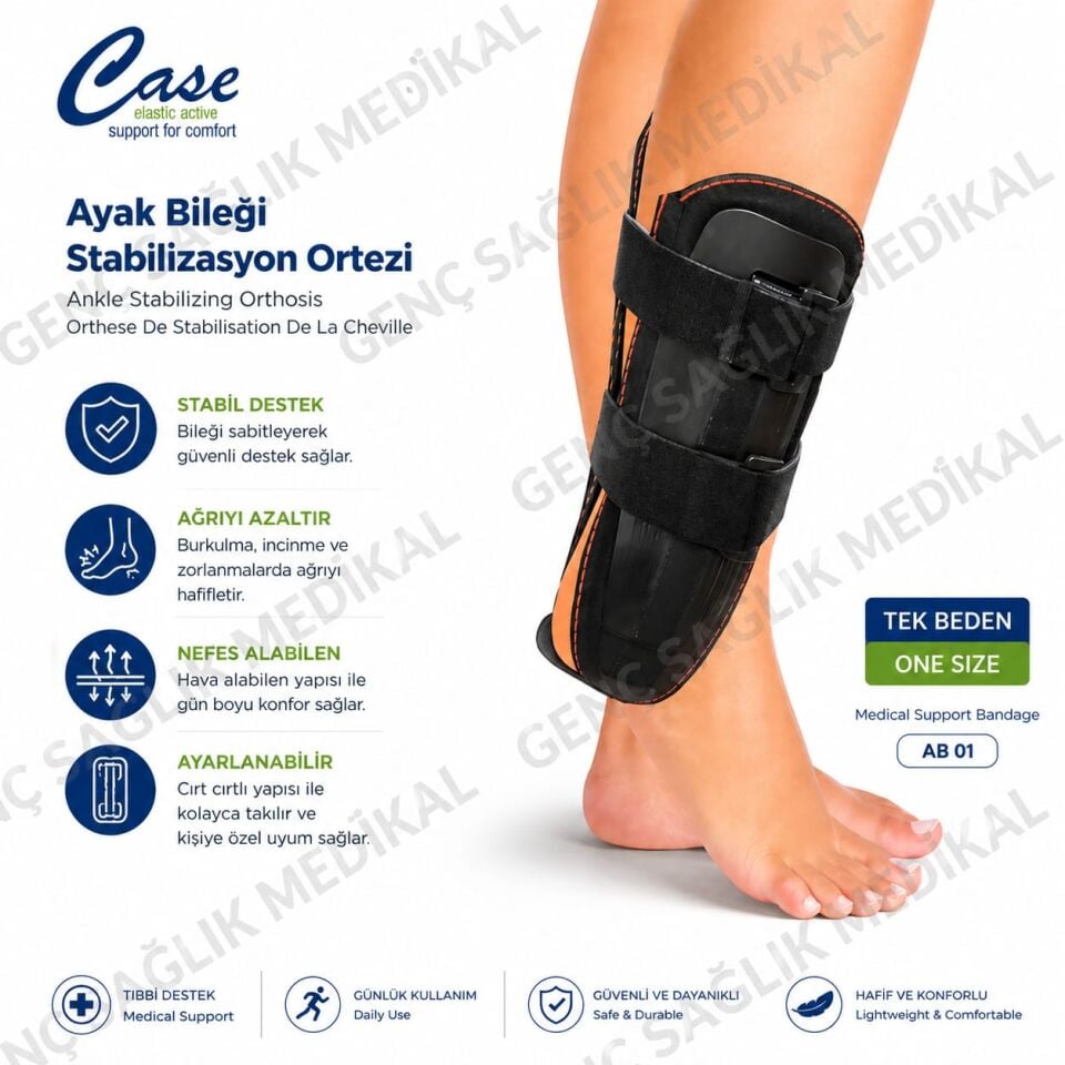 Ayak Bileği Stabilizasyon Ortezi