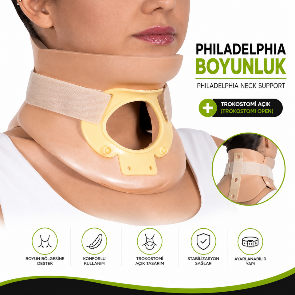 Philedelphia Boyunluk (TROKOSTOMİ AÇIK)