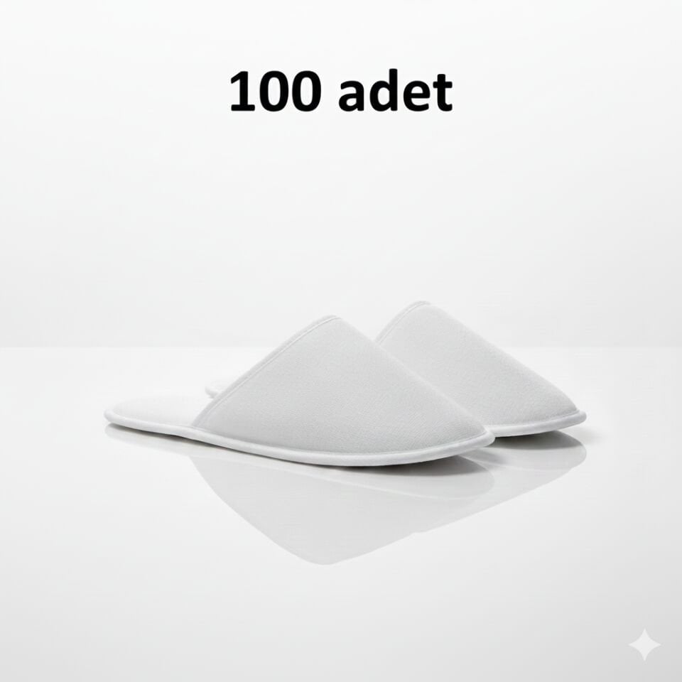 Tek Kulanımlık Tela Terlik Biyeli (100 Çift)