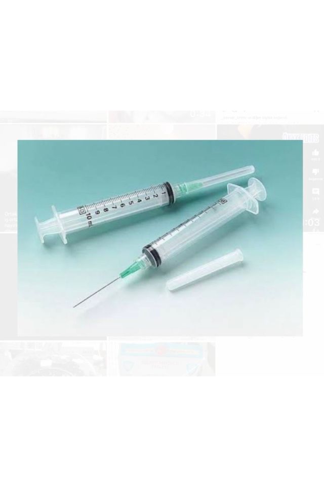 Genject Enjektör Yeşil 10cc 21g 3 parça