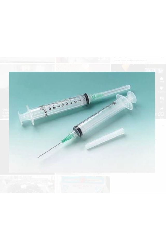 Genject Enjektör Yeşil 10cc 21g 3 parça