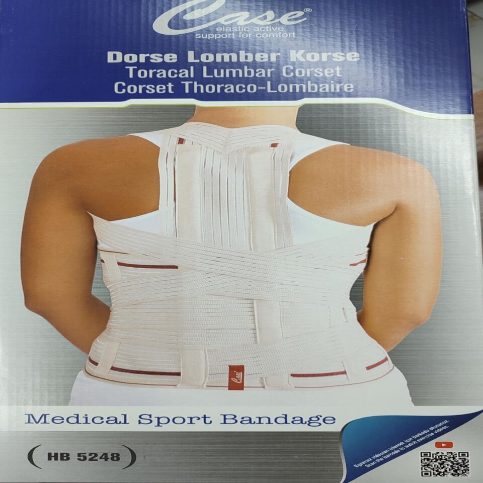 Dorso lomber Ortopedik Dik Duruş Destekleyici