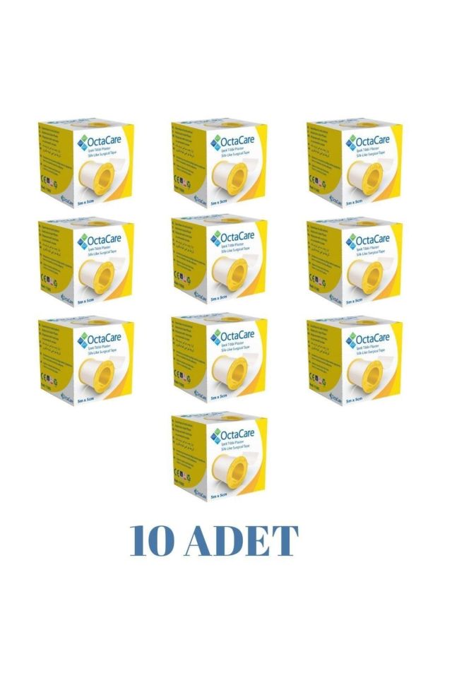 Octacare ipek Flaster 5cmx5mt (10-Adet)