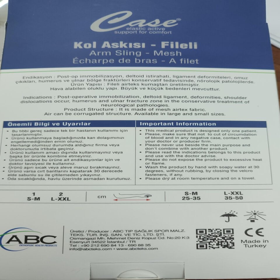 Kol Askısı-Fileli