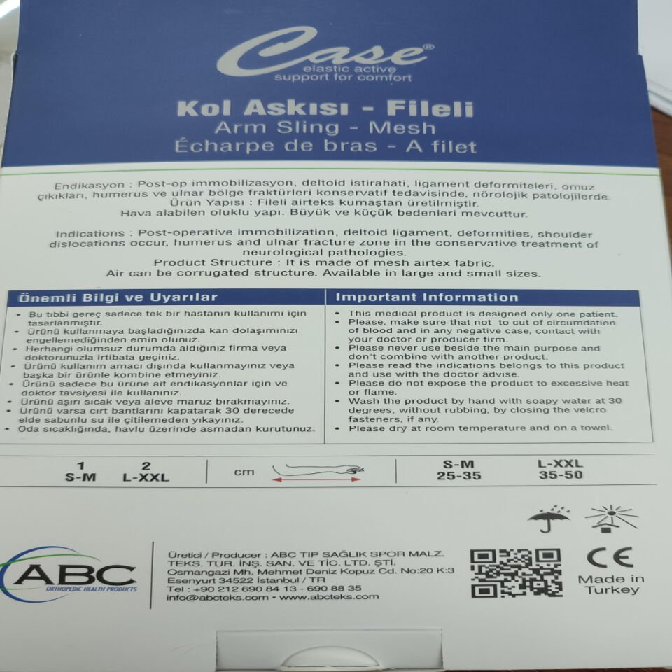 Kol Askısı-Fileli