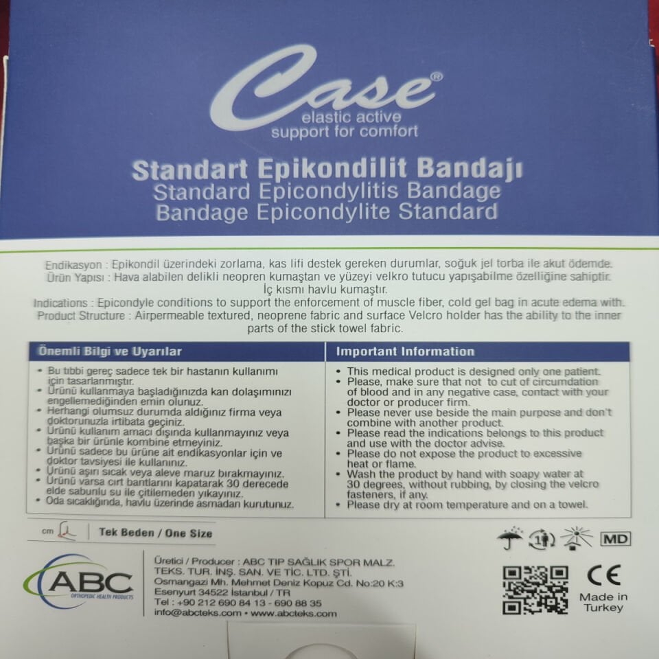 Standart Epikondilit Bandajı