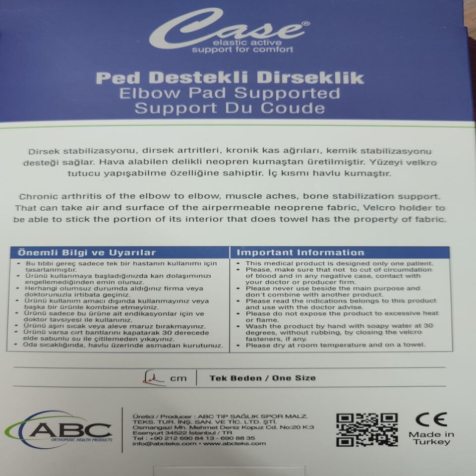 Ped Destekli Dirseklik