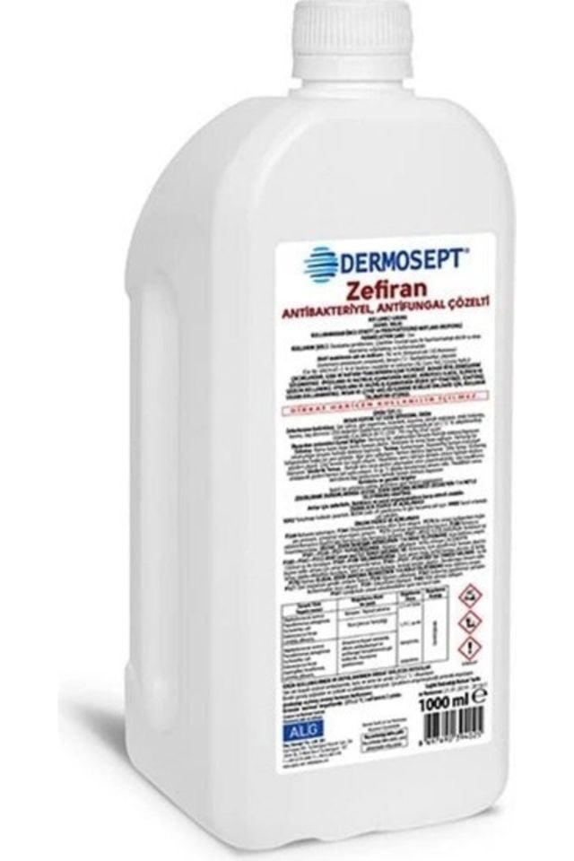 Zefiran 1lt Çözelti 15 Adet