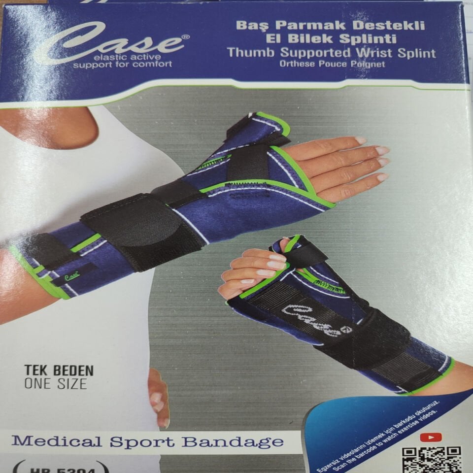 Baş Parmak Destekli El Bilek Ateli