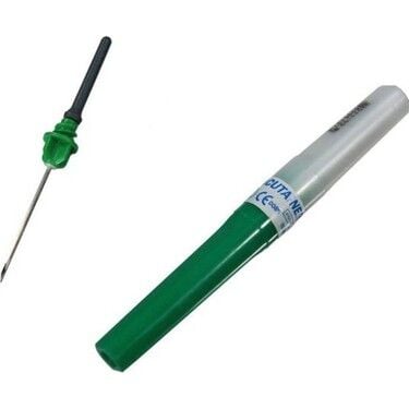 BD Vacutainer Kan Alma İğnesi 21G x 38 mm (Yeşil)