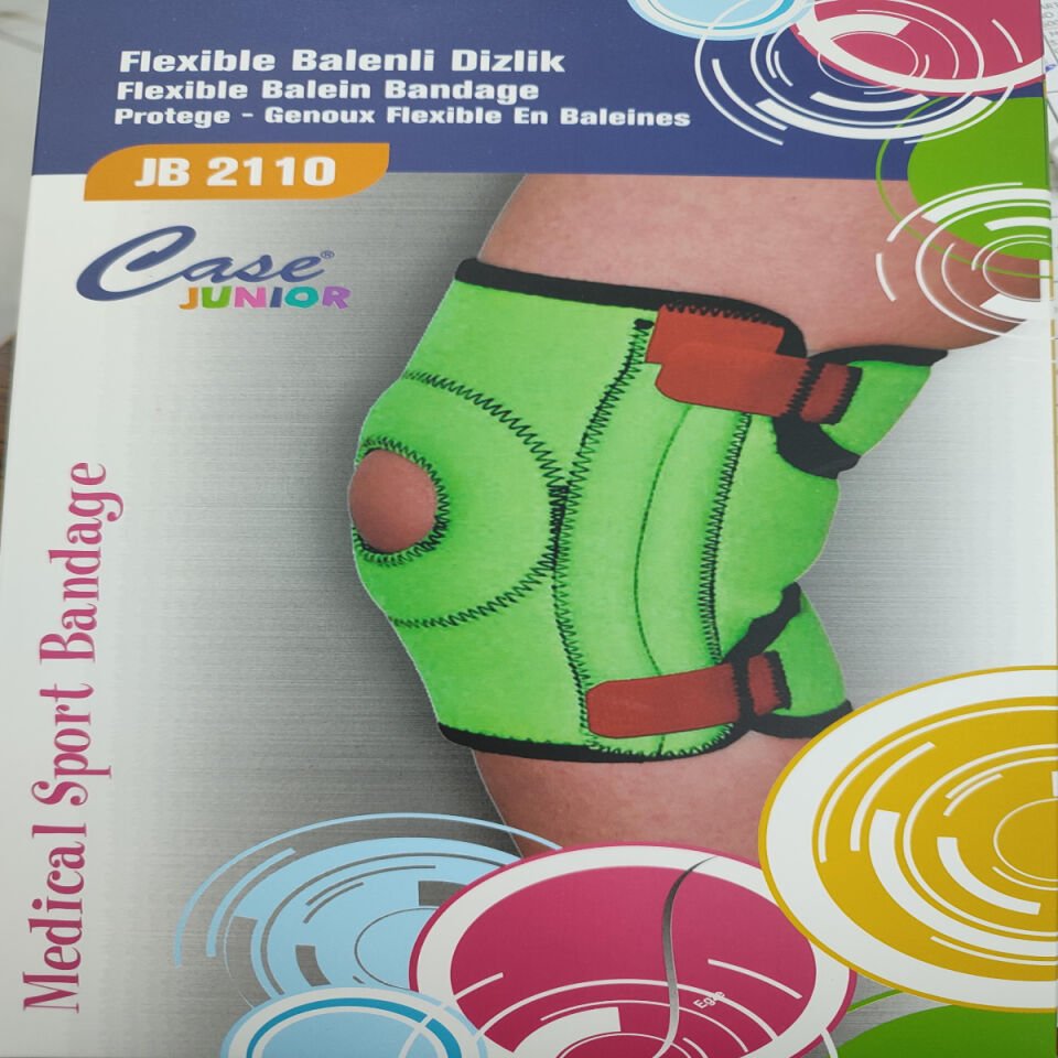 Çocuk Flexible Balenli Dizlik (Ortopedik Diz Destek Bandajı)