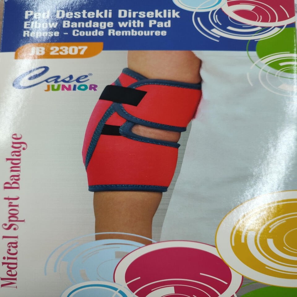 Çocuk Ped Destekli Dirseklik (Ortopedik Dirsek Destek Bandajı)