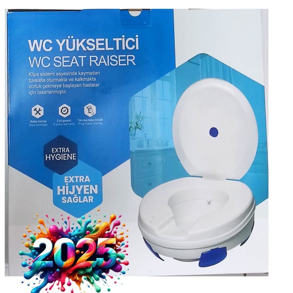 Kapaklı Lüx Klozet Wc Yükselticisi