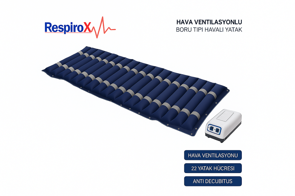 Respirox Hava Ventilasyonlu Boru Tipi Havalı Yatak RHB-01