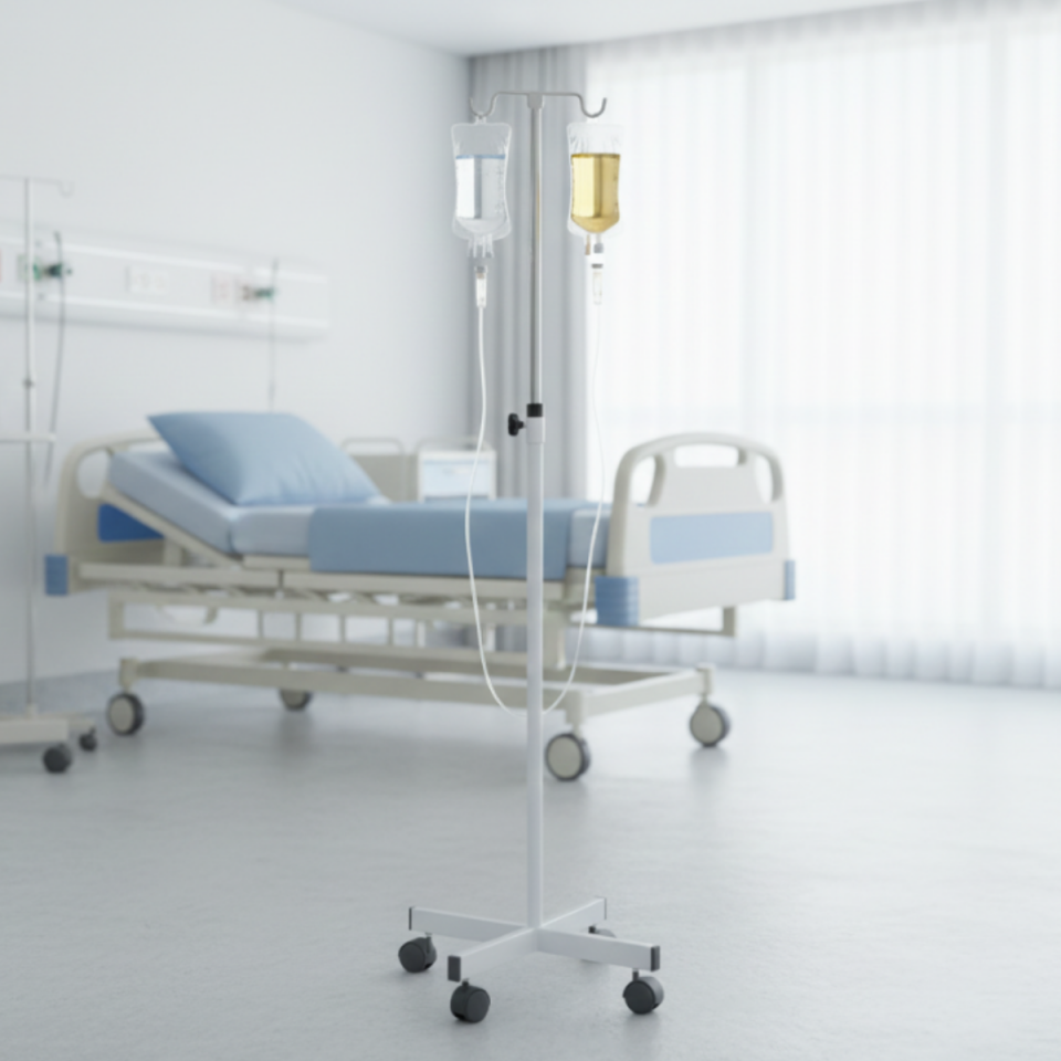 SERUM ASKISI BOYU AYARLANABİLİR .TEKERLEKLİ