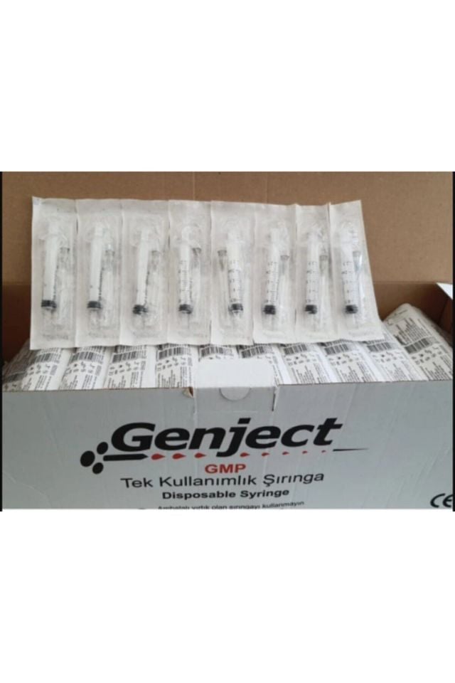 Genject 50 Ml 3p Yeşil İğneli Enjektör 50 Adet