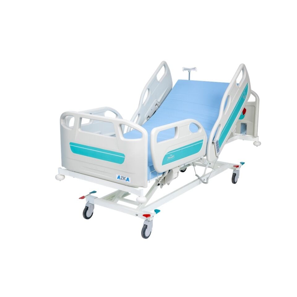 4 Motorlu ABS Korkuluklu Hasta yatağı (AZKA 4002 )