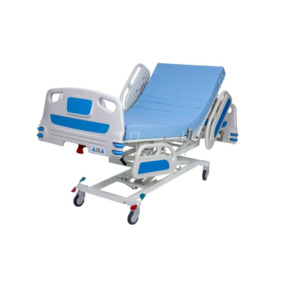 3 Motorlu ABS Korkuluklu Hasta Yatağı (AZKA 3001 )