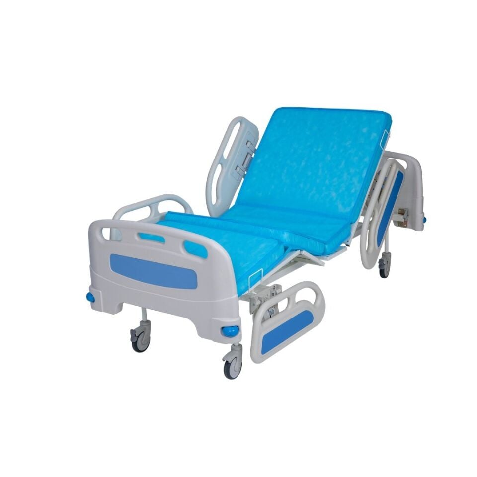 2 Motorlu ABS Korkuluklu Hasta Yatağı (AZKA 2001 2)