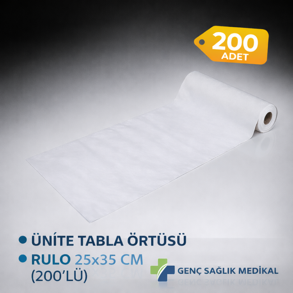 Ünite Tabla Örtüsü Rulo 25x35 cm (200 Adet)