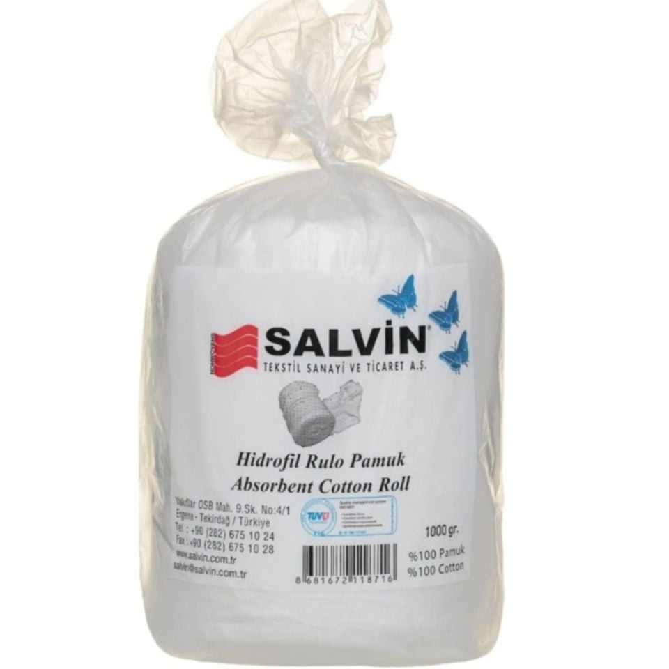 Hidrofil Rulo Pamuk 1 Kg(1000 Gr)