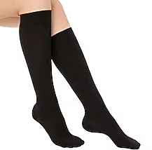 Diz Altı Varis Çorabı Siyah (B.Kapalı) CCL-2 LYON