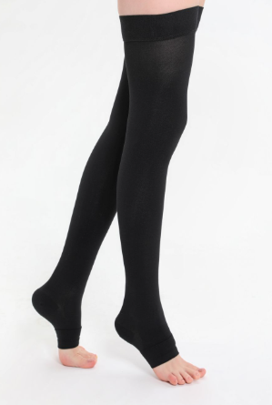 Diz Üstü Varis Çorabı Siyah (B.Açık) CCL-2 LYON