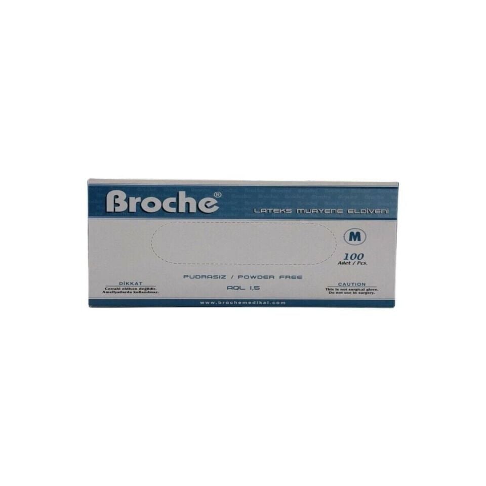 Lateks Muayene Eldiveni 10 KUTU(BROCHE)