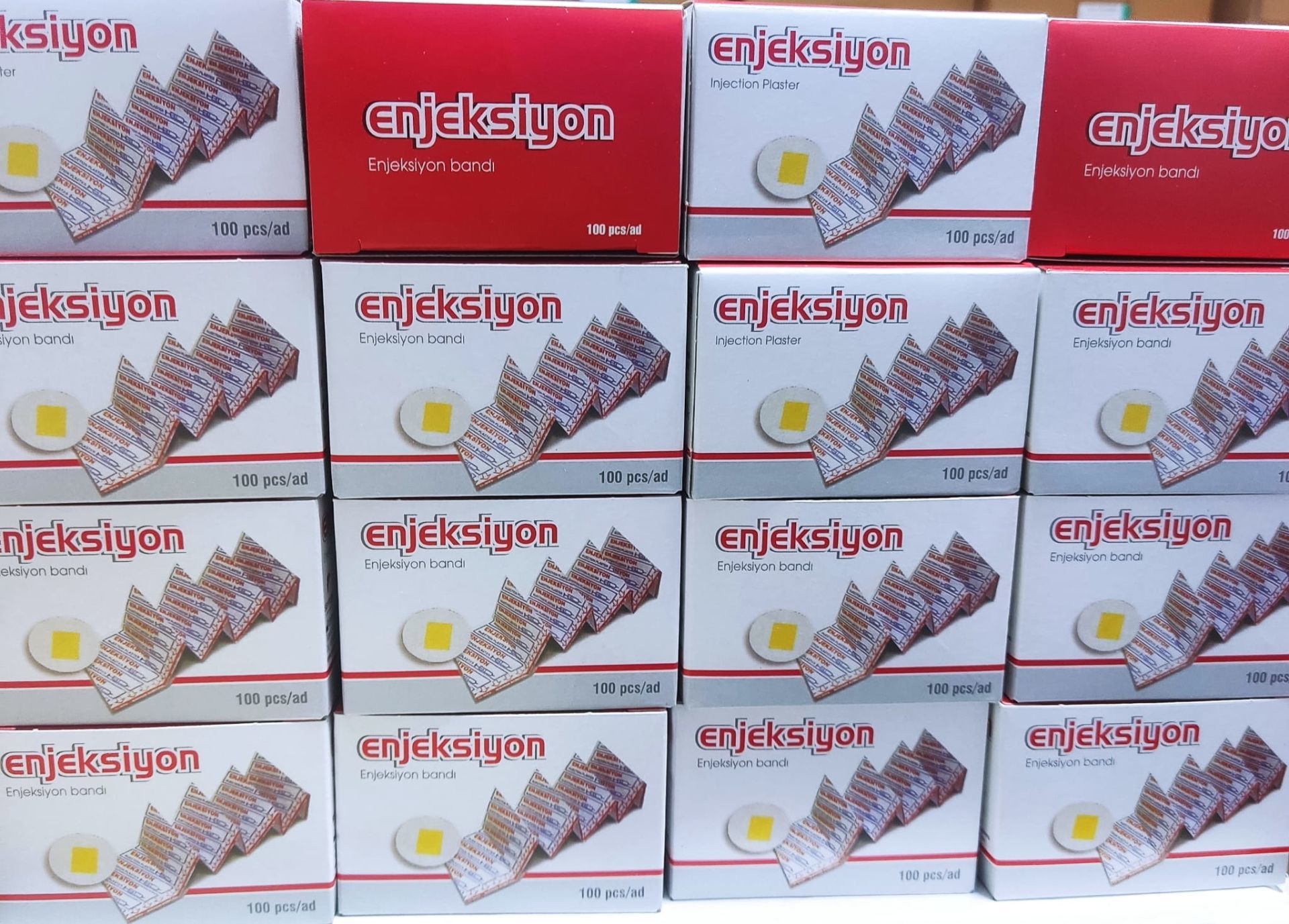 Enjeksiyon Bandı -Aşı Bantı 10 Kutu