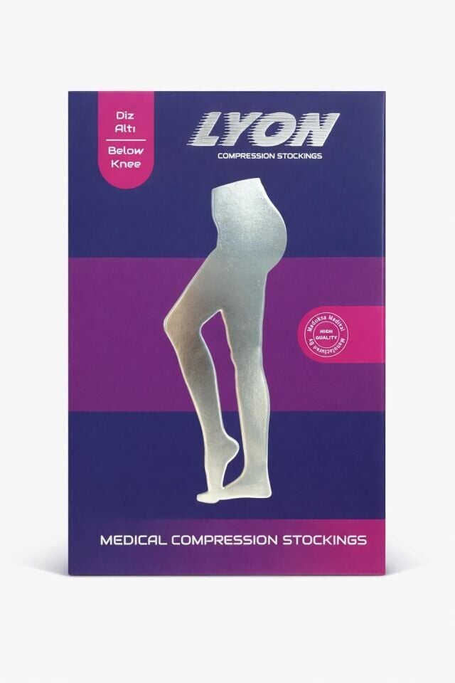 Diz Üstü Varis Çorabı Siyah (B.Kapalı) CCL-2 LYON