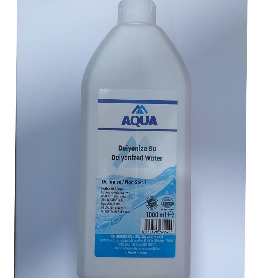 Distile Su 1 lt - (AQUA 10-Adet)