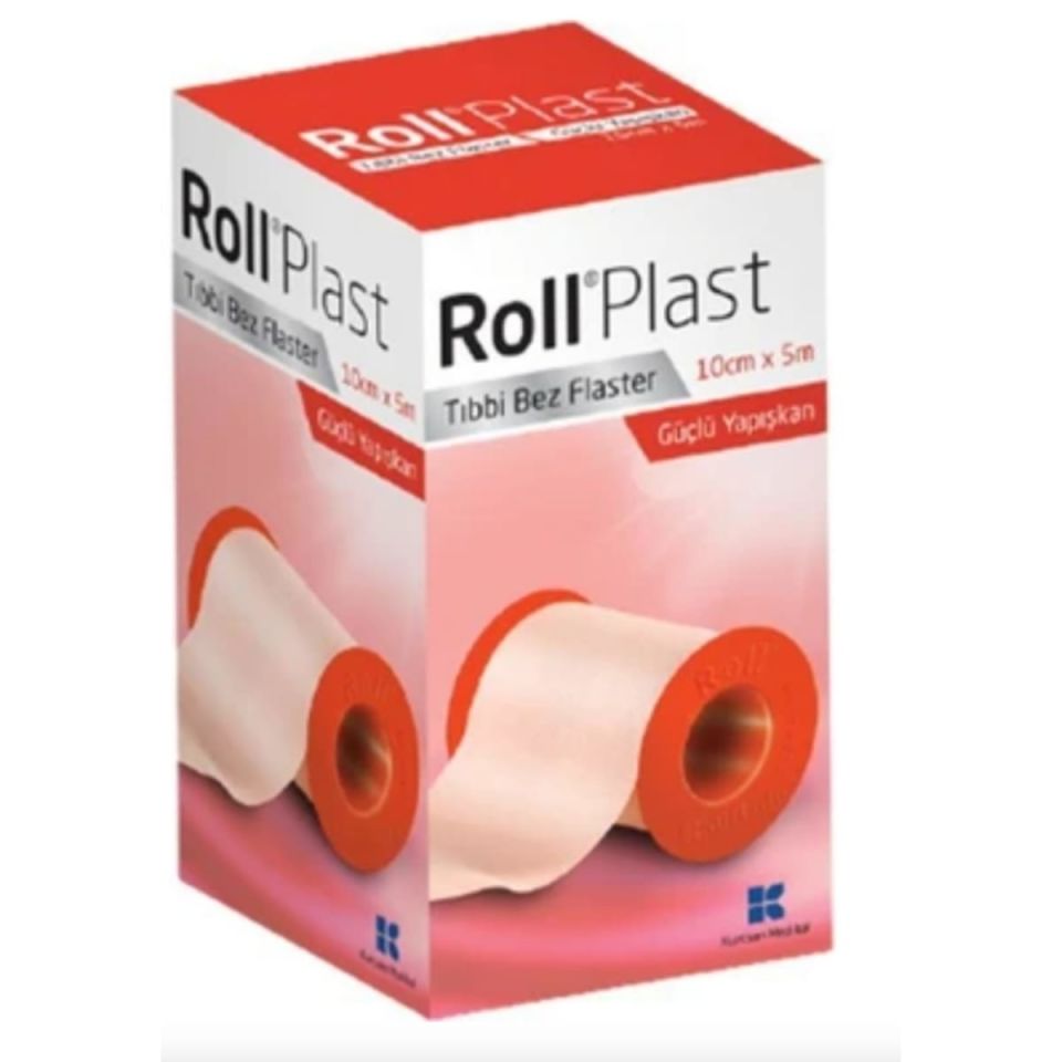 Roll Plast Tıbbi Bez Flaster (10X5 Cm)