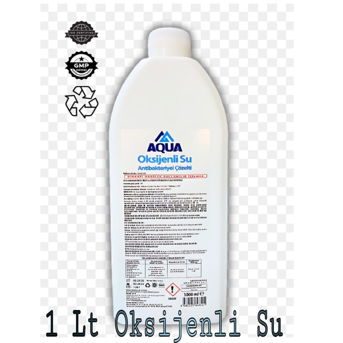Oksijenli Su 1 lt (Aqua)