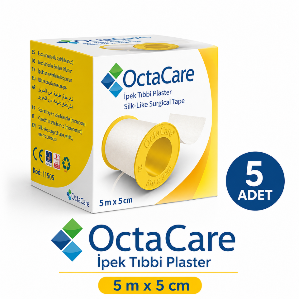 Octamed Ipek Tıbbi Flaster 5m*5cm